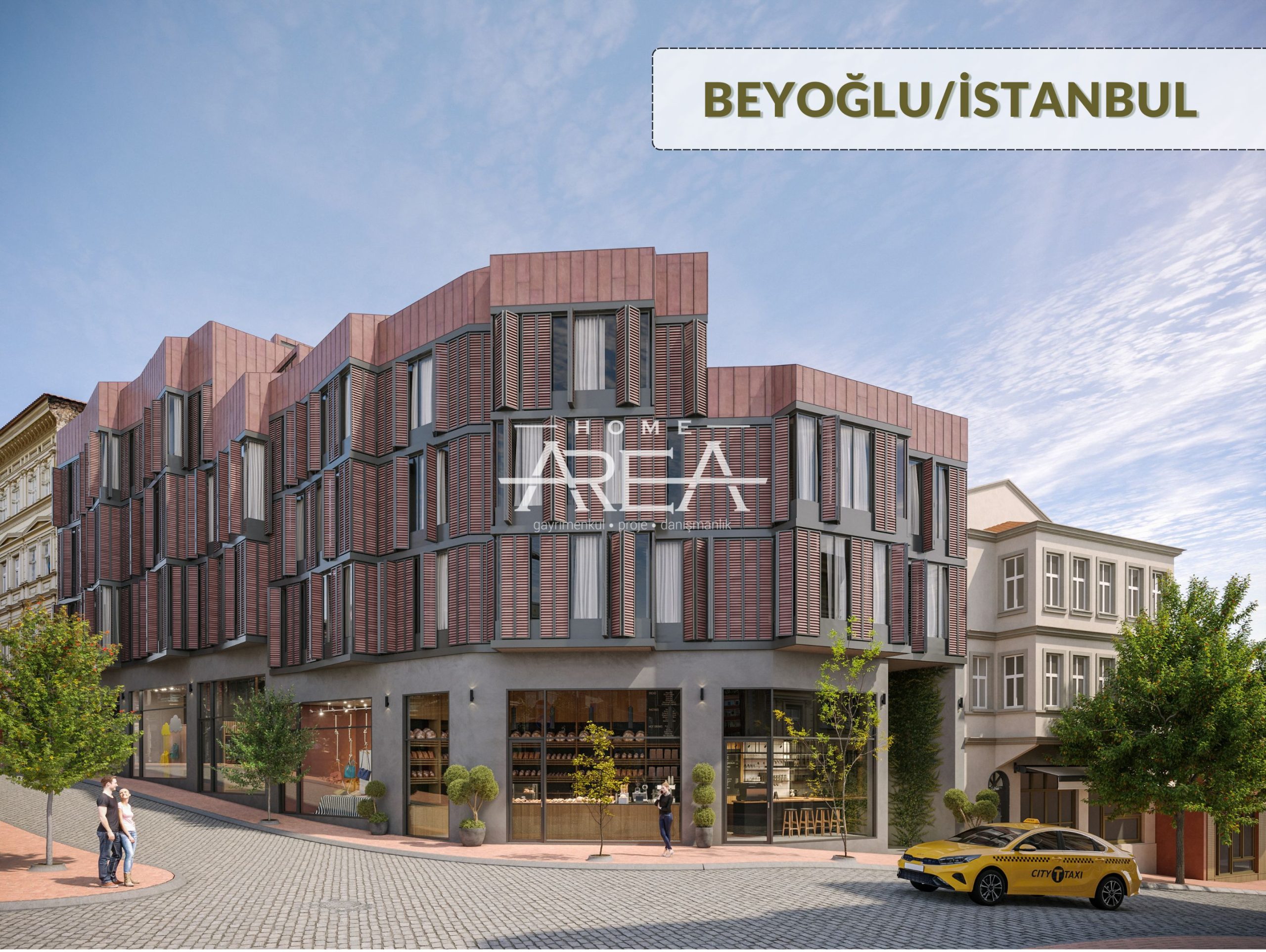 Serviced apartments near Galataport (1+1/2+1/3+1)